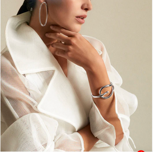 Pulsera Gota - Bañado en Plata