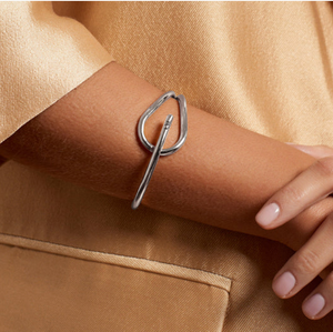 Pulsera Gota Slim - Bañado en Plata