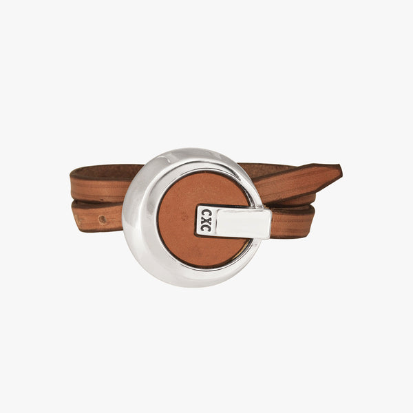 Pulsera On - Off Cuero