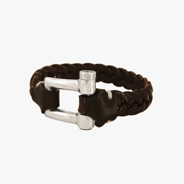 Pulsera Grillete Trenzado
