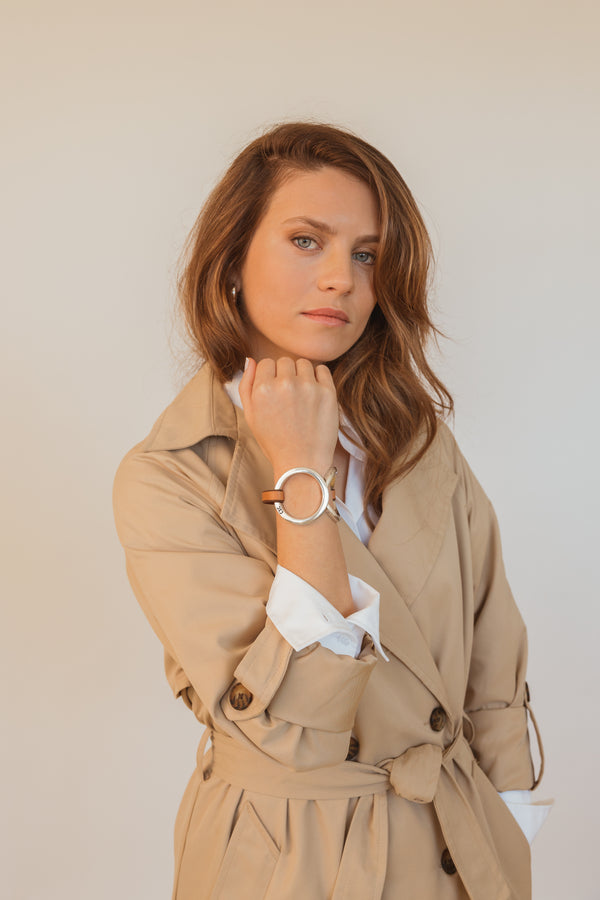 Pulsera Overo Cuero