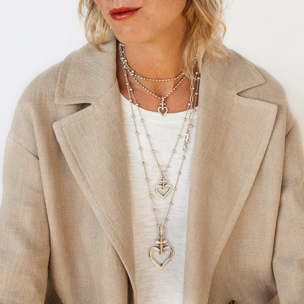 Collar 3 Corazones