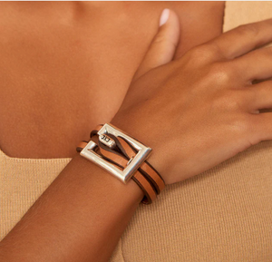 Pulsera Alazán Cuero