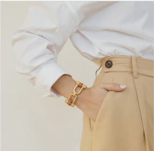 Pulsera Grillete Doble