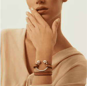 Pulsera Haltera Cuero