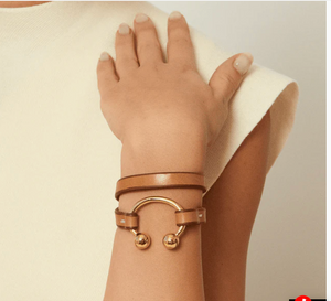 Pulsera Haltera Cuero