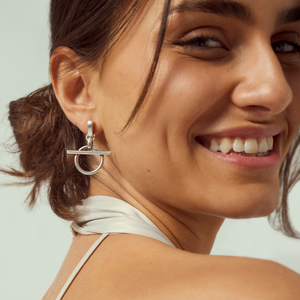 Pendientes Orígenes Mini - Bañado en Plata